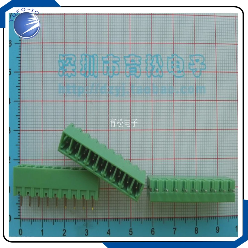 10PCS/LOT Straight pin socket KF2EDG3.81 9P connector spacing 3.81MM