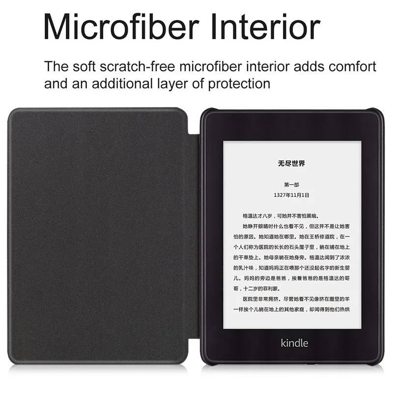 Магнитный чехол GAUGGER для Kindle Paperwhite 4 eReader (10 го поколения 2018 выпуска) с ультратонким