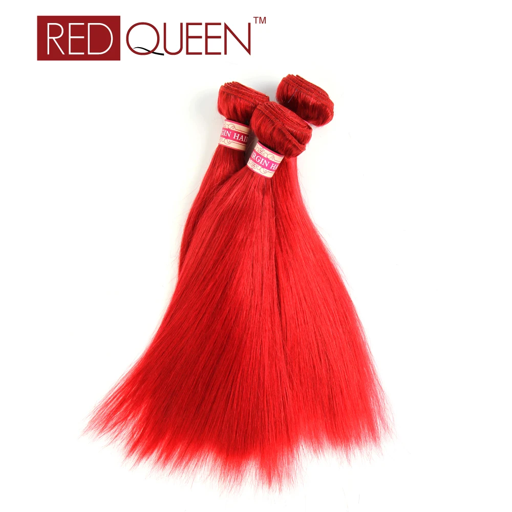 Red font b Brazilian b font font b Hair b font font b Straight b font