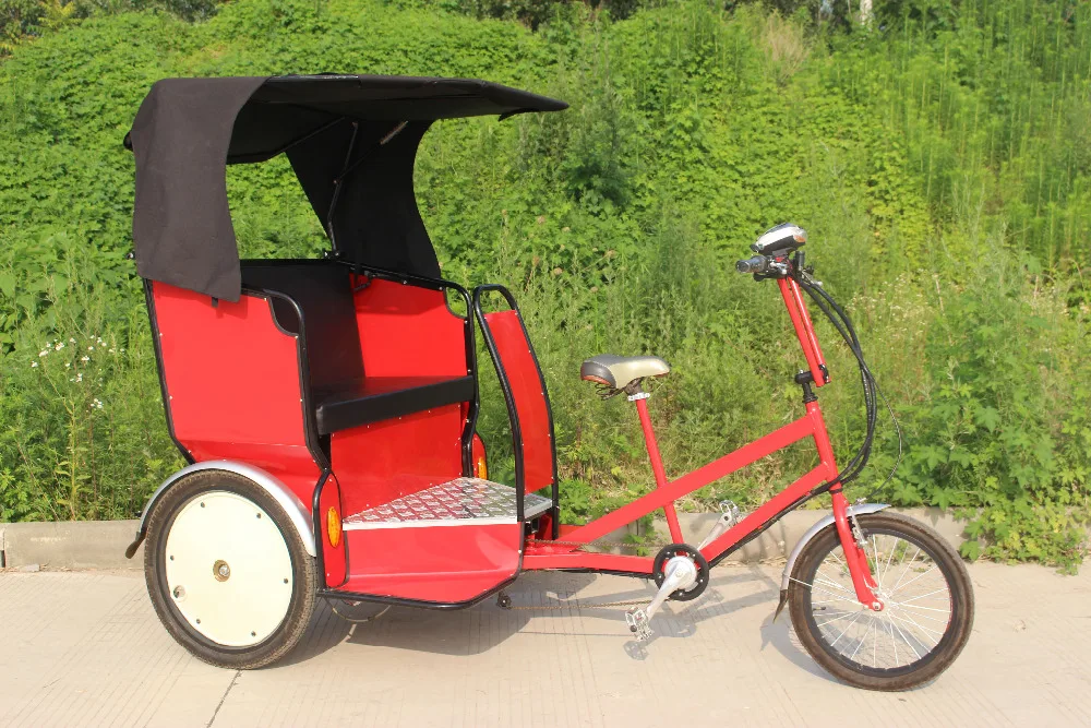Многофункциональный используемый для перевозки пассажиров кофе-Байк Тележка электрическая рикша, велорикша для продажи