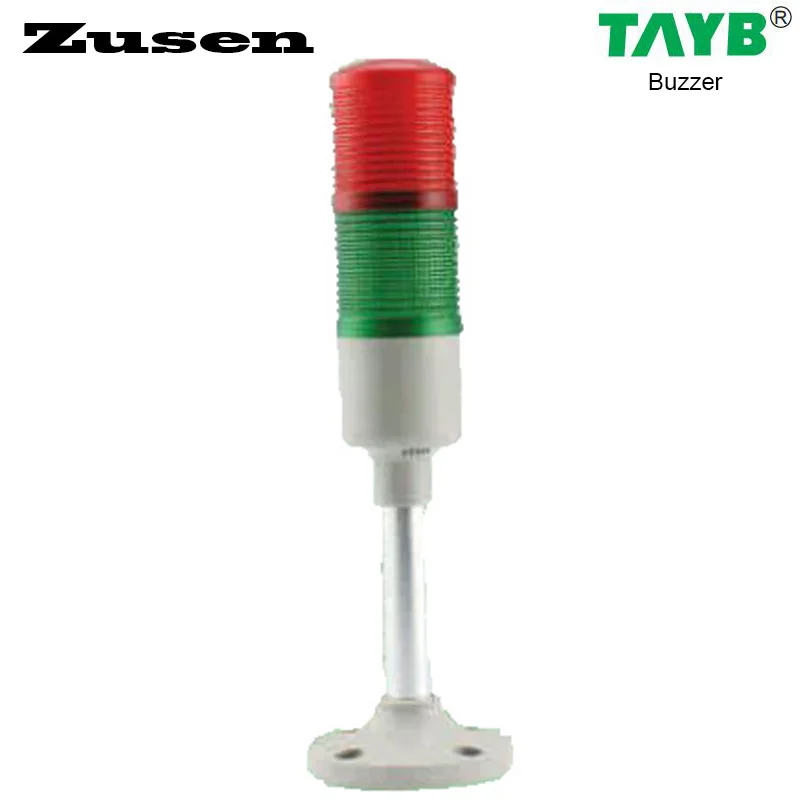 Zusen 40mm signal tower light with buzzer TB42 2T/W D 12V 24V 110V 220V
