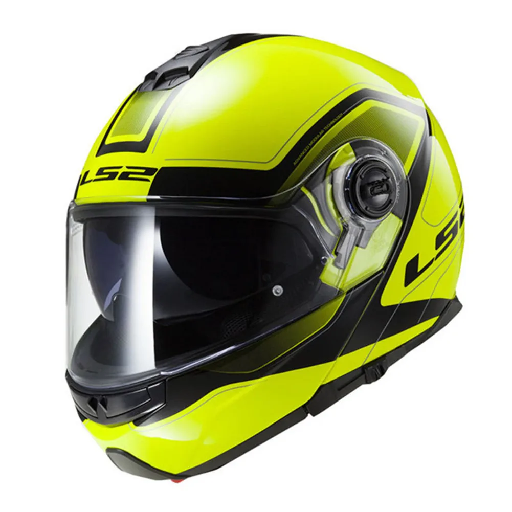 LS2 FF325 стробоскоп модульный мотоциклетный шлем Filp up Dual Visors Casco Moto Capacetes De Motociclista профессиональные Шлемы