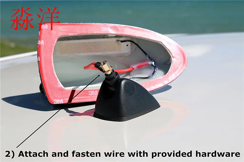 Дизайн автомобильная антенна плавник акулы с пустым радиосигналом Акула подходит для Trax Sonic CRUZE Camaro Volt Spark Bolt Tahoe