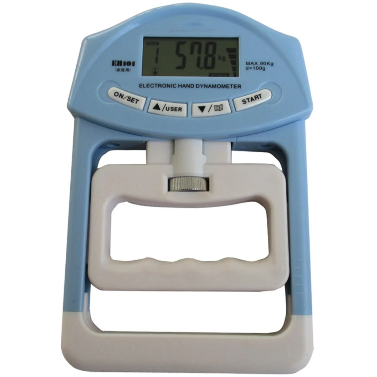 90kg/198Ib Digital LCD Dynamometer Hand Grip Power Measurement Body Building Gym Exercises Mucle Gripper Strength Meter