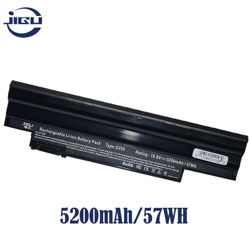 Черный аккумулятор JIGU для Acer Aspire One 522 D255 722 AOD255 AOD260 D257 D260 D270 AL10A31 AL10B31 AL10G31|battery for acer