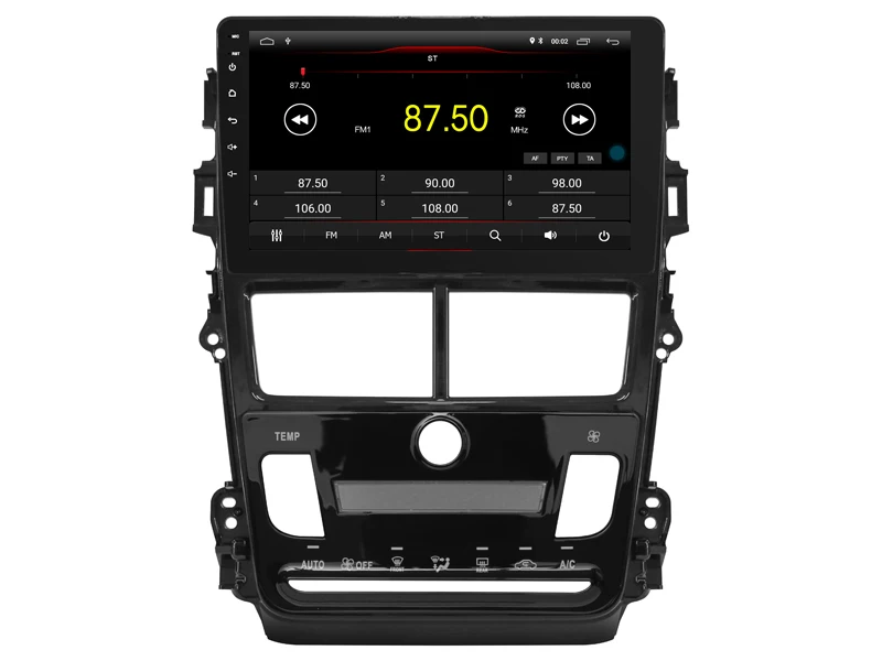 Best Elanmey android 8.1 car radio for toyota vios yaris 2018 accessories DSP device Gps Navi multimedia bluetooth camera recorder 3