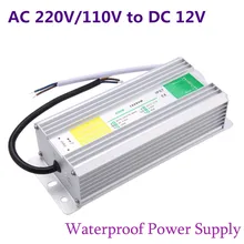 DC 12V LED Power Supply 50W 60W 80W 100W 150W Transformer Waterproof IP67 Driver for Outdoor Garden Landscape Strip Light