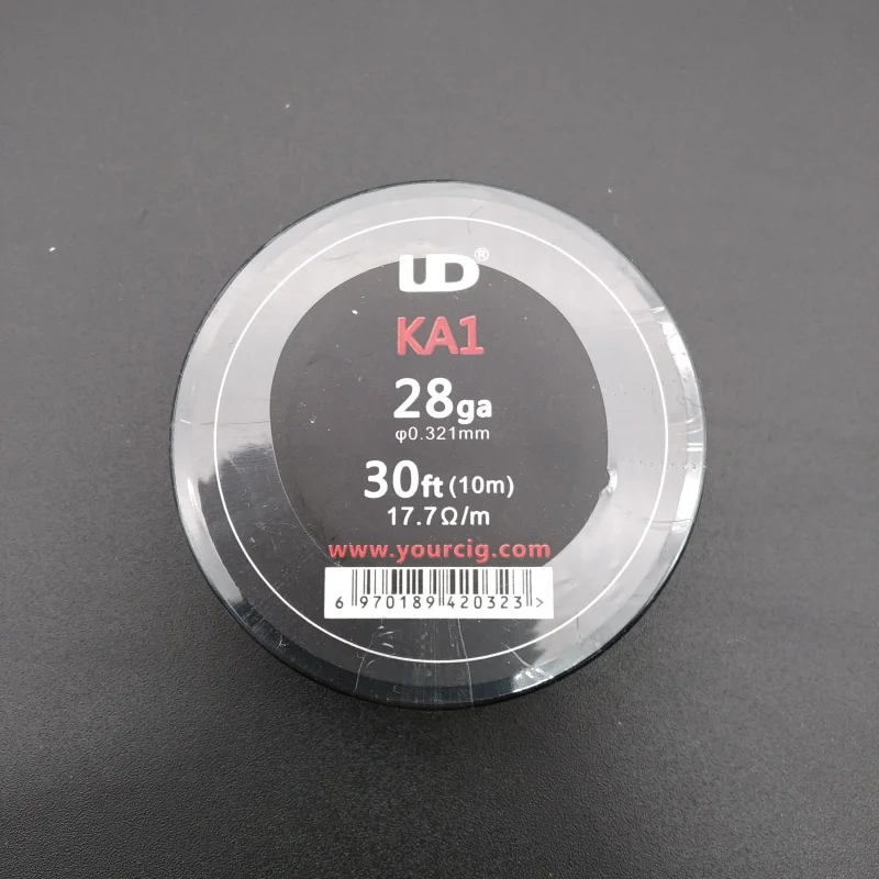 Youde UD проволока 30ft 24ga 26ga 28ga 30ga атомайзер DIY нагревательная катушка Ni80 KA1 SS316 для