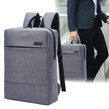 15.6 “Elegante Multiusos Versátil Hombro del Bolso de Escuela Del Morral Del Ordenador Portátil Funda Para Portátil