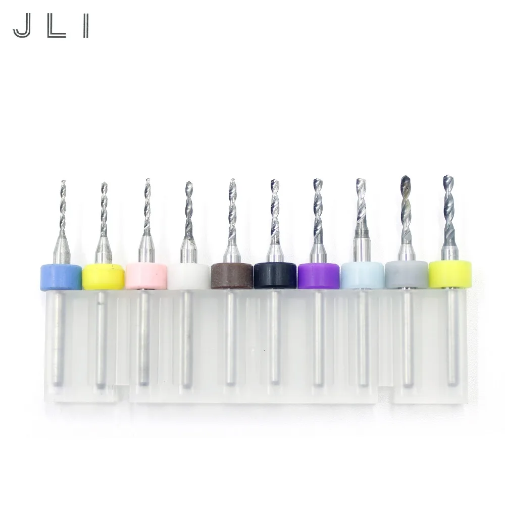 Mini Drill Bits Set 10pcs/Set 1.1mm to 2mm Small drill Hard Alloy Twist