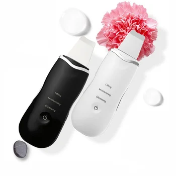 

Ultrasonic Facial Scrubber Skin Deep Ion Facial Cleansing instrument Peeling Rechargeable Skin Care Device Beauty Tool