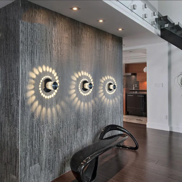3w Led Wall Lamp Modern Style Ressessed In For Indoor Lighting Ktv 3w Led Wall Lamp Modern Style Ressessed In For Indoor Lighting Ktv Bar Decorate Corridor Luminaire