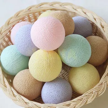 

10m 80 Cotton Ball LED String Fairy Light Battery Powered LED Christmas Holiday Lights Garland guirlande lumineuse luces lampjes