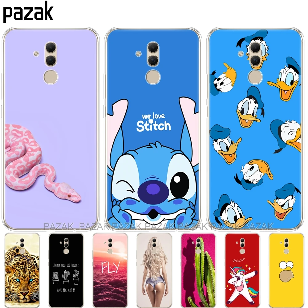 

soft case For Huawei Mate 20 Lite Cases 6.3 inch Transparent Silicone Phone shell For Huawei Mate 20 Lite Cover Coque Capa