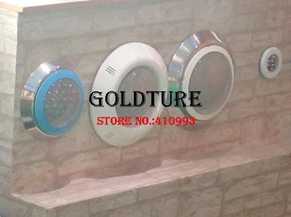 54W surface pool lamp 12v pool wall mounted swimming pool lamp surface wall pool lamp cold