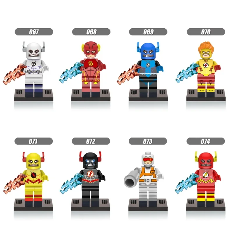 

Single Sale DC Super Heroes Reverse Flash Daniel West New 52 Flash First Generation Building Blocks Bricks Kids Gifts Toys