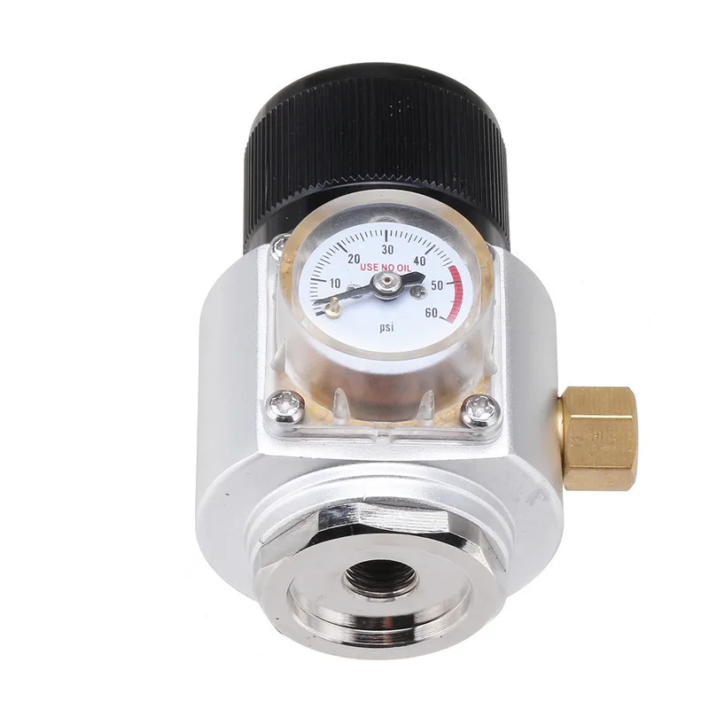 

Mini Regulated CO2 Charger CO2 Charger Regulators With Adapter Kit 0-60 PSI For Soda Stream Cylinder Draft Home TR 21X4