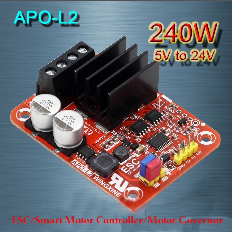 2018 Servo Apol2 Three function Brushed For Dc Controller + Pwm Esc