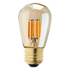 LED Dimmable Vintage Edison Bulb Golden Tint Filament Bulbs C35T C32T A19 ST45 ST64 G40 G80 G125 Retro LED Lamp 220V E27 Light ► Photo 3/6