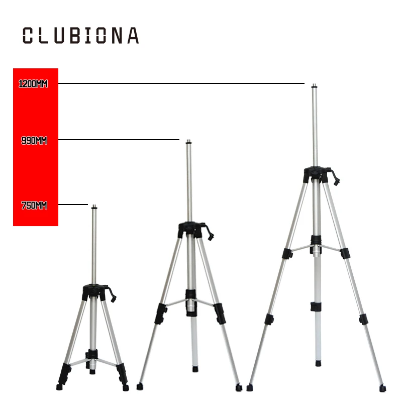 Вес нетто 655 г Максимальная высота 1,2 м с цветным покрытием штатив или подставка для 5/8 нивелира резьбы лазерных линий устройства