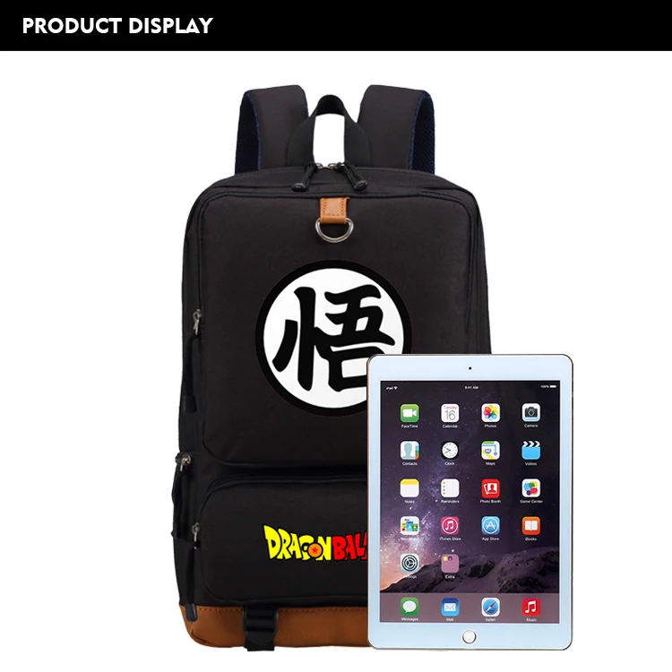 WISHOT мяч Дракон аниме Модный повседневный рюкзак для подростков мужские школьные сумки для студентов дорожные рюкзаки сумки для ноутбуков