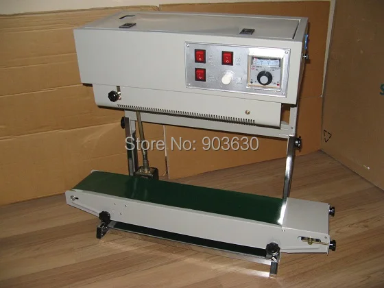 Factory Price Vertical Washing Powder Pouch Bag Solid Ink Printing Continuous Plastic Bag Sealing Machine