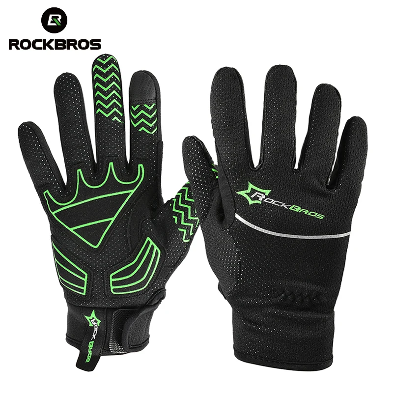 Prix pour ROCKBROS Hiver Thermique Cyclisme Gants Vélo Gants De Vélo Coupe-Vent Tactile Écran Sports De Plein air complet Doigt Gants Équipements Prix pour ROCKBROS Hiver Thermique Cyclisme Gants Vélo Gants De Vélo Coupe-Vent Tactile Écran Sports De Plein air complet Doigt Gants Équipements
