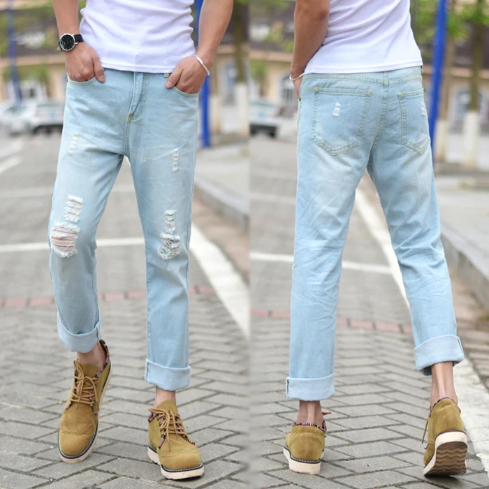 jeans ankle length boy