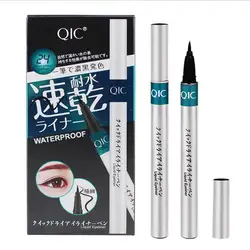 QIC Для женщин Водонепроницаемый Eye Liner Красота черный карандаш для глаз Pen косметическая Инструмент Длина Косметическая инструмент