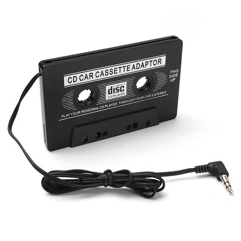Прямая поставка универсальный автомобильный Кассетный адаптер Кассетный Mp3 плеер конвертер 3,5 мм разъем для iPod iPhone AUX кабель CD плеер