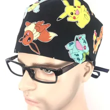 Медицинская Кепка Анестезия кепка мужская медицинская шапочка лоб двойной дышащий хлопок печатных пота