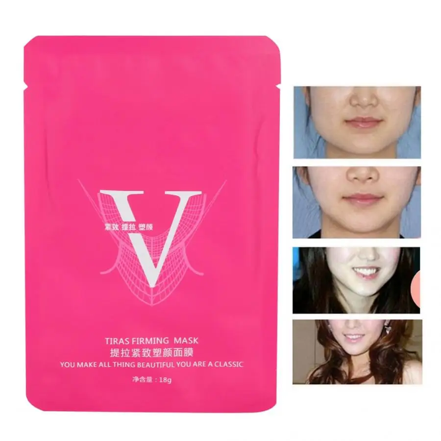 Лифтинг, укрепление V-face Mask для похудения лица с двойными зубчиками