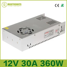 Best quality 12V 30A 360W Switching Power Supply Driver for font b LED b font font