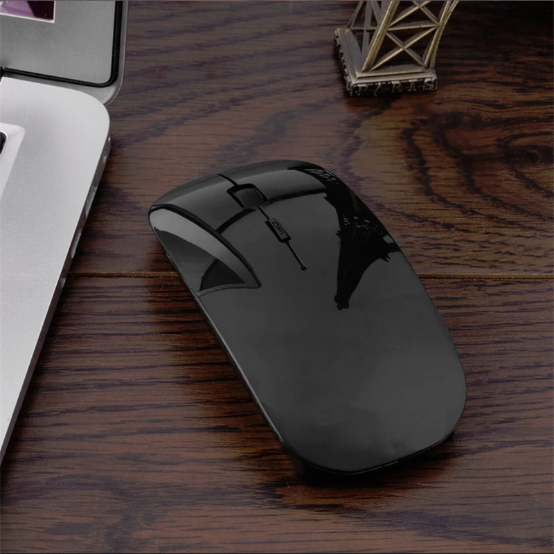 

Portable Rechargeable Bluetooth 3.0 Gaming Wireless Mouse For Laptop PC Tablets Computer Adjustable 1200 DPI Mouse VML-09