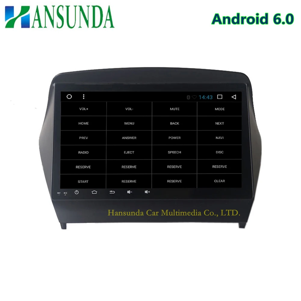Cheap Pure android 6.0 Quad Core Car DVD for Hyundai iX35 Tucson with 3G 4G WIFI radio DAB+ Capacitive screen Stereo NAVI GPS free map 4