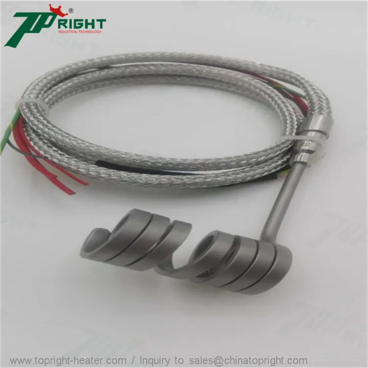 

ID18x60mm hot runner coil heating element 240v450w