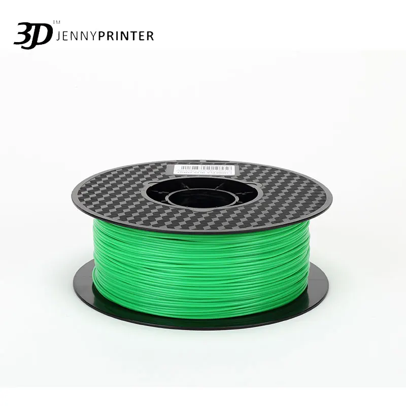 Jenny 3D Печатный Материал PLA нить 1 75 мм кг зеленый на желтый изменение