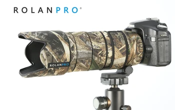 

ROLANPRO Waterproof Lens Camouflage Coat Rain Cover for Tamron SP 70-200mm F/2.8 DI VC USD G2 A025 Lens Protection Sleeve