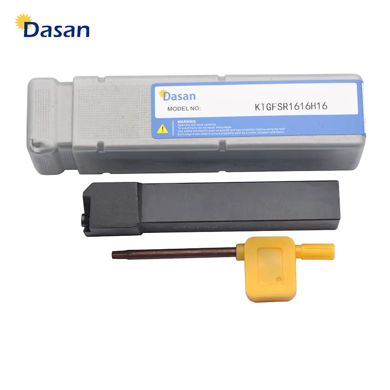 

KTGFSR1616H16 KTGFSL1010H16 10 мм 12 мм 16 мм долбежный токарный станок прорезание наружных канавок резной расточной бар держатель инструмента для TGF32R/L вставки