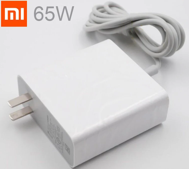 Быстрое зарядное устройство Xiaomi адаптер питания для быстрой зарядки 65 Вт 5 в 20 2 3 А