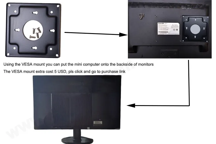 Платформа Intel NUC 5th Gen i7-5500u бродуэлл Процессор, безвентиляторный мини-компьютер, неттоп, 4 К HD, 2 * Gigabit LAN + 2 * HDMI + SPDIF + 4 * USB 3.0 + WiFi, Оконные рамы 10