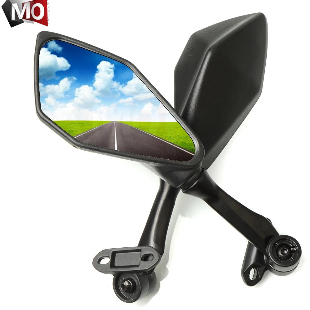 

Universal Motorcycle Rear View Mirrors handlebar Mirrors accessories for triumph Aprilia DUCATI buell Suzuki KTM BWM cafe racer