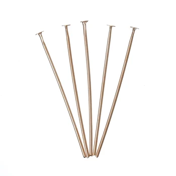

Copper Head Pins Rose Gold 3cm(1 1/8") long, 0.7mm ( gauge,) 150 PCs new