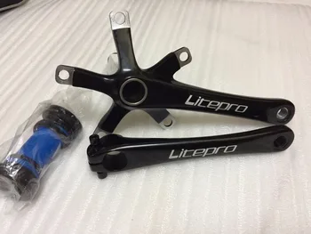 

Litepro One Forged Folding Bike Crankset 130BCD Crank for 45T 47T 53T 56T 58T BYA412 SP8 P8 Bike Part