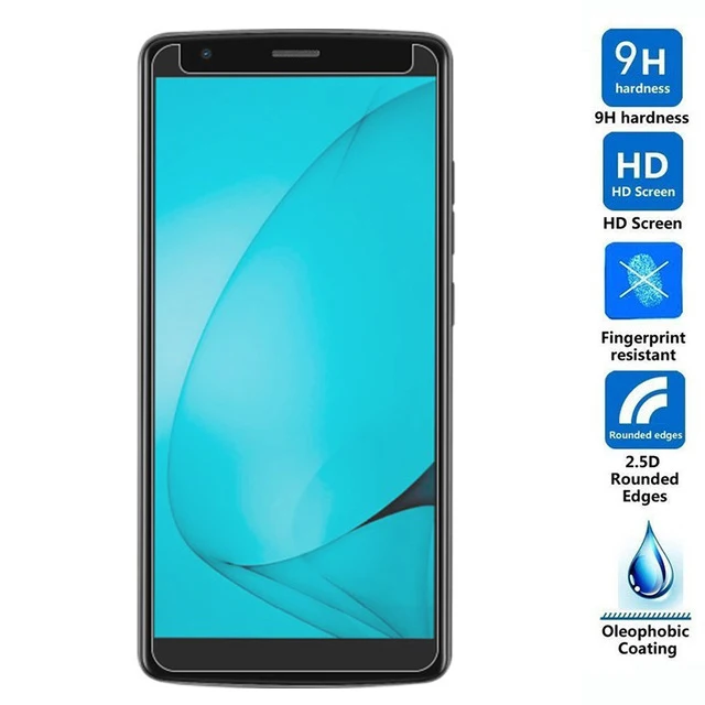 2 шт. 2.5D Закаленное стекло для Blackview A20 защитная пленка Взрывозащищенная Защита