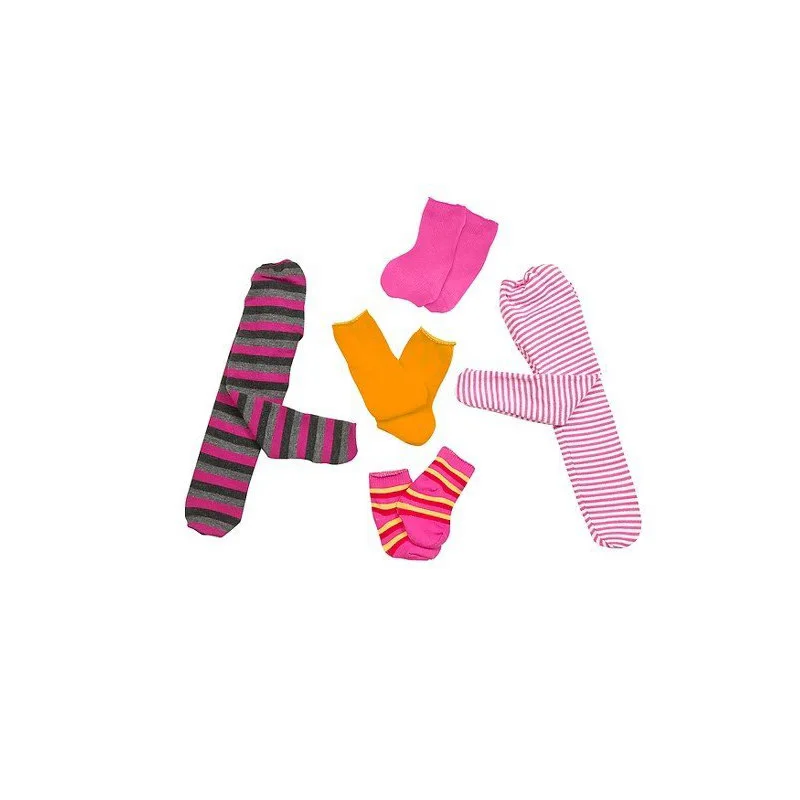 

Accessories For Spain 17inch Nenuco Doll Our Generation Original 3pcs Socks & 2pcs Tights Good Elastic for 41CM Nenuco Doll