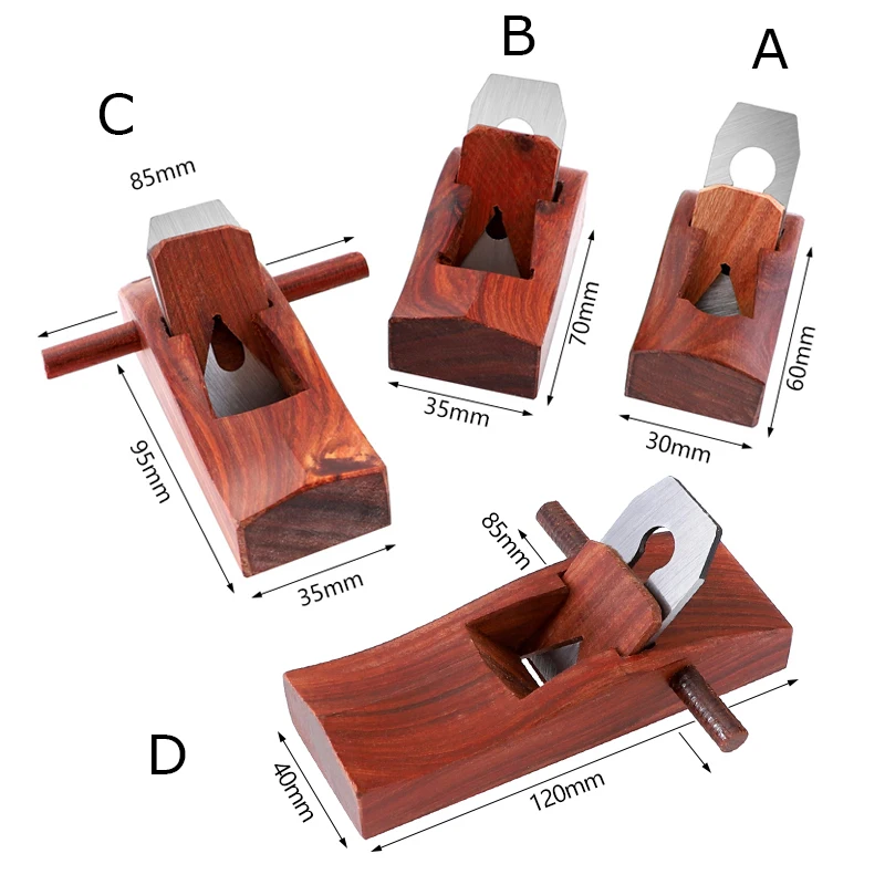 Ручной строгальный станок из красного дерева мини-Строгальный станок 45 градусов для резки Обрезной кромки плоское лезвие для обработки древесины ручной строгальный станок