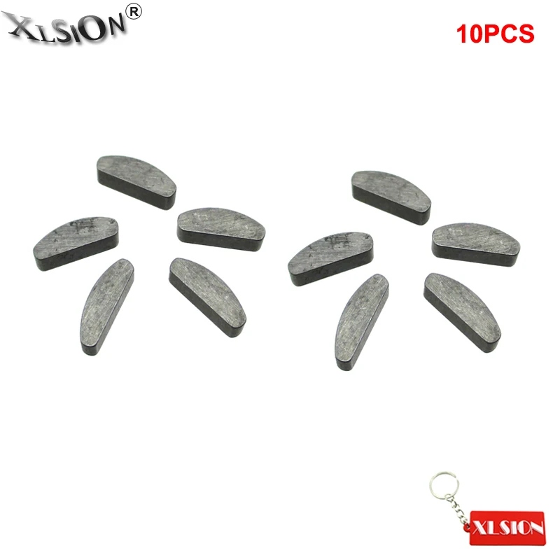 XLSION Aftermarket 10Pcs/Pack Woodruff Key For Crank or Flywheel Timing