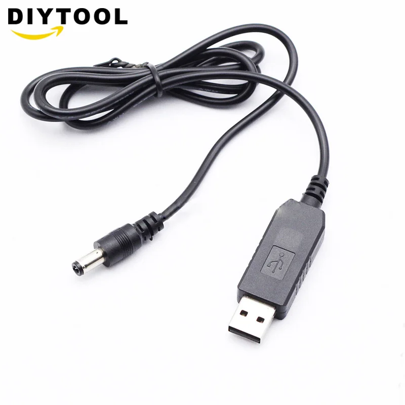 USB DC 5V к 9V 12V повышающий кабель модуль конвертер 5 5x2 1mm 2 1x5 5mm Разъем usb гнезду