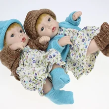 25 см полностью силиконовая кукла-Реборн, игрушки, новинка, Likereal, Детская кукла, имитация, кукла для девочек, игрушки для душа